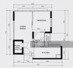 Blk 535 Choa Chu Kang Street 51 (Choa Chu Kang), HDB 2 Rooms #183144322